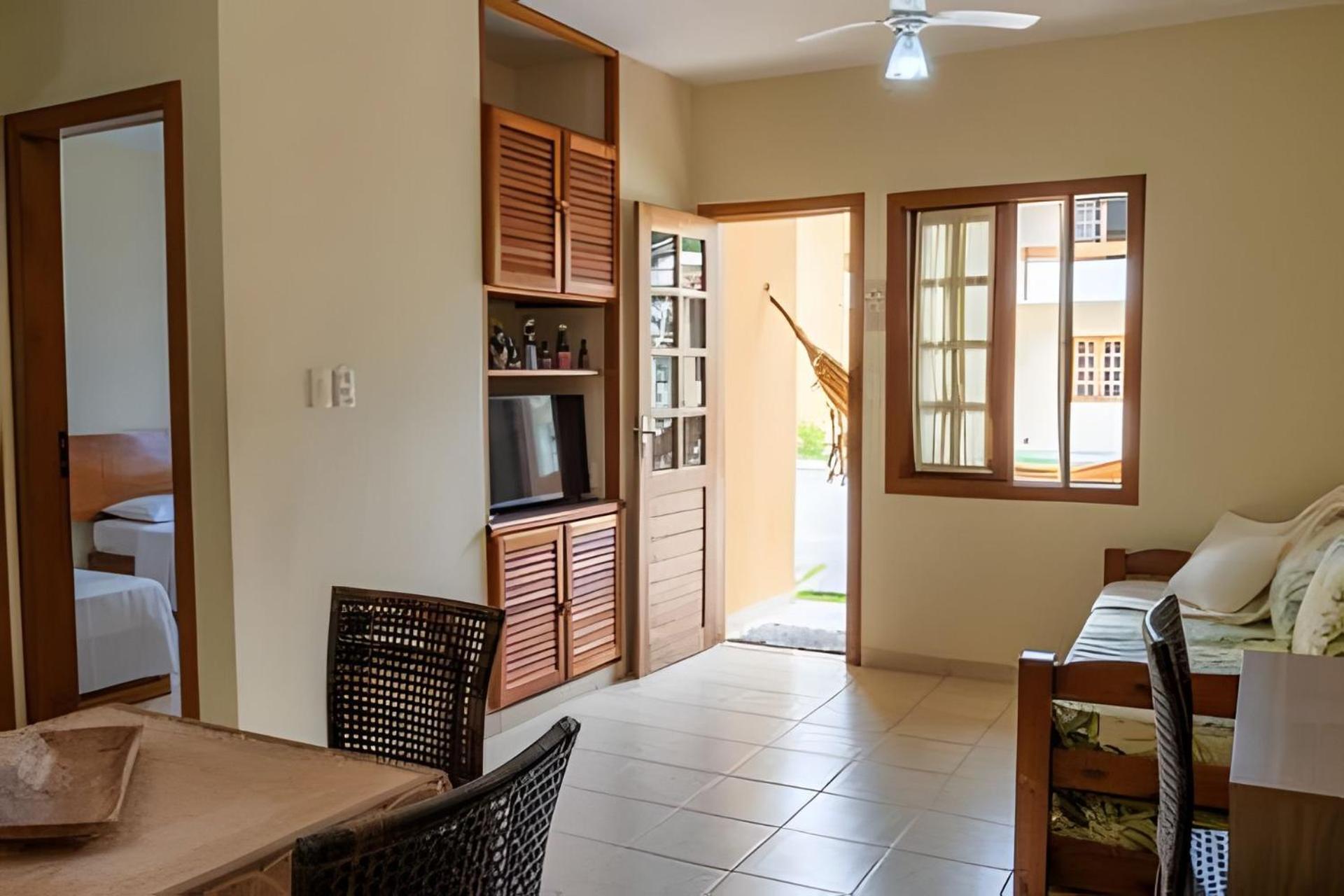 Em Frente A Praia De Taperapuan; Piscina; 1 Quarto; Wifi 300 Mbs; Estacionamento Gratuito 1 Veiculo Porto Seguro Zewnętrze zdjęcie